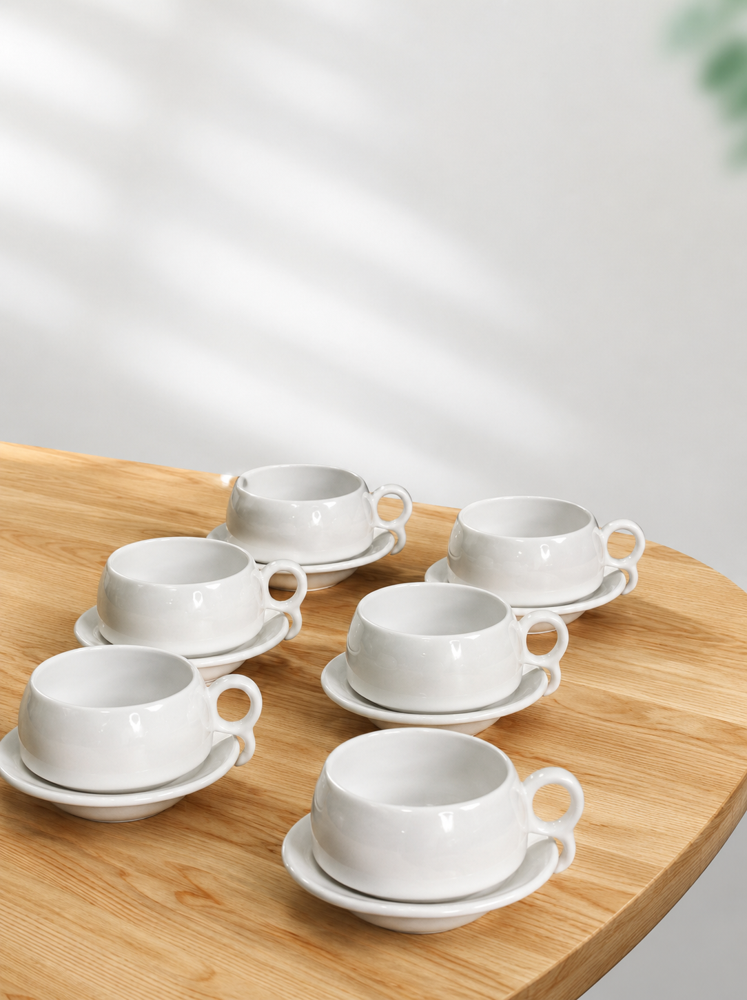 The Empress White Cup & Saucer Set