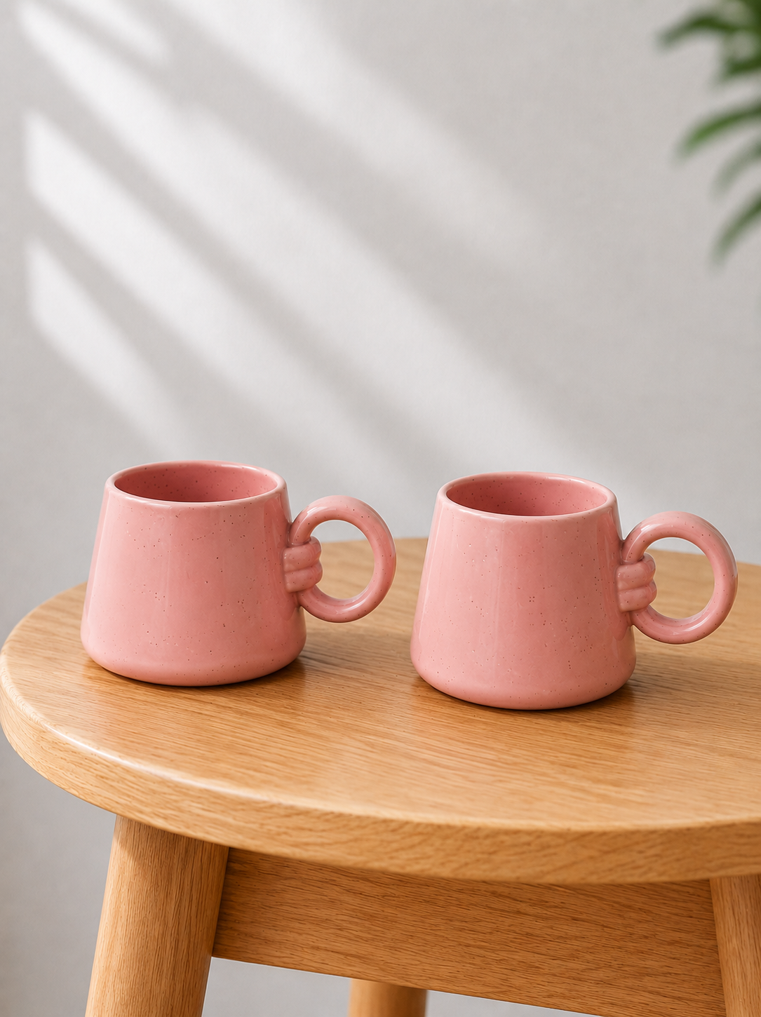 The Love Loop Ceramic Mug 200ml | Set of 2