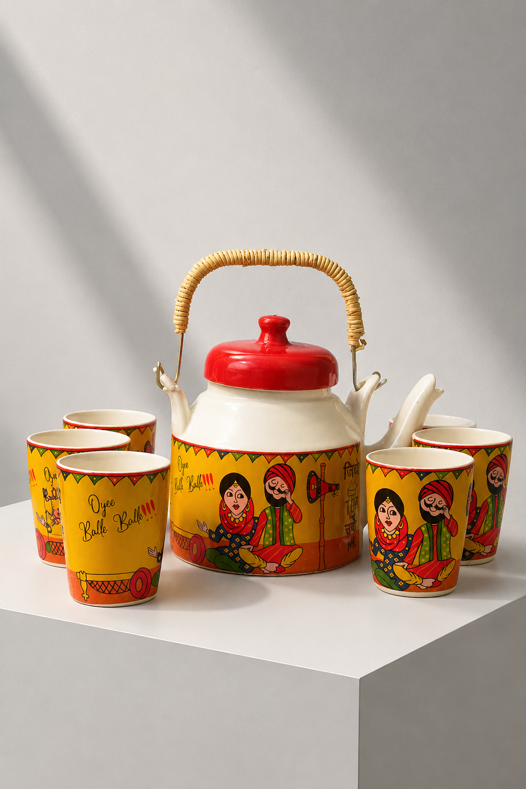 The Punjabi Kettle & Cup Set