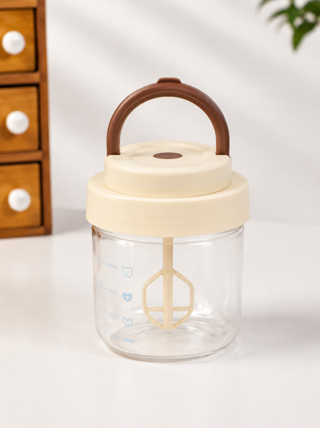 The Helpful Kawaii Self-Stirring Cup
