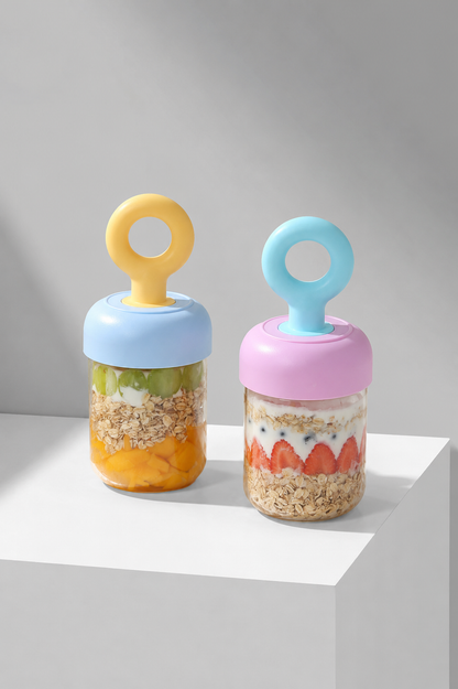 The Helpful Overnight Oats & Yogurt Jar