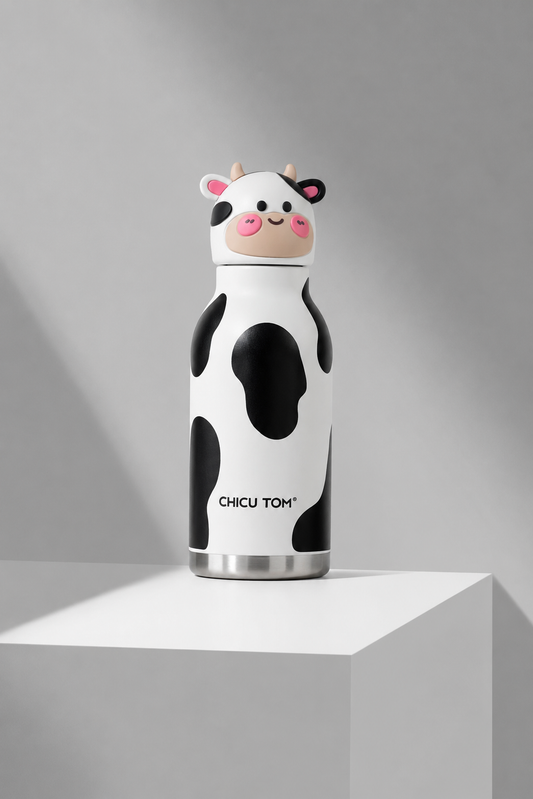 The Helpful Cow Flask
