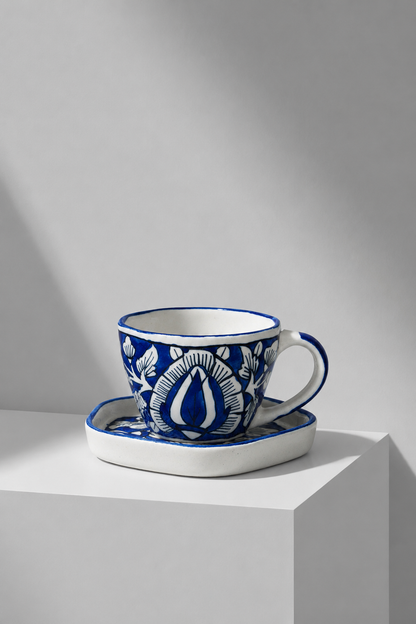 The Blue Mughal Cup & Saucer