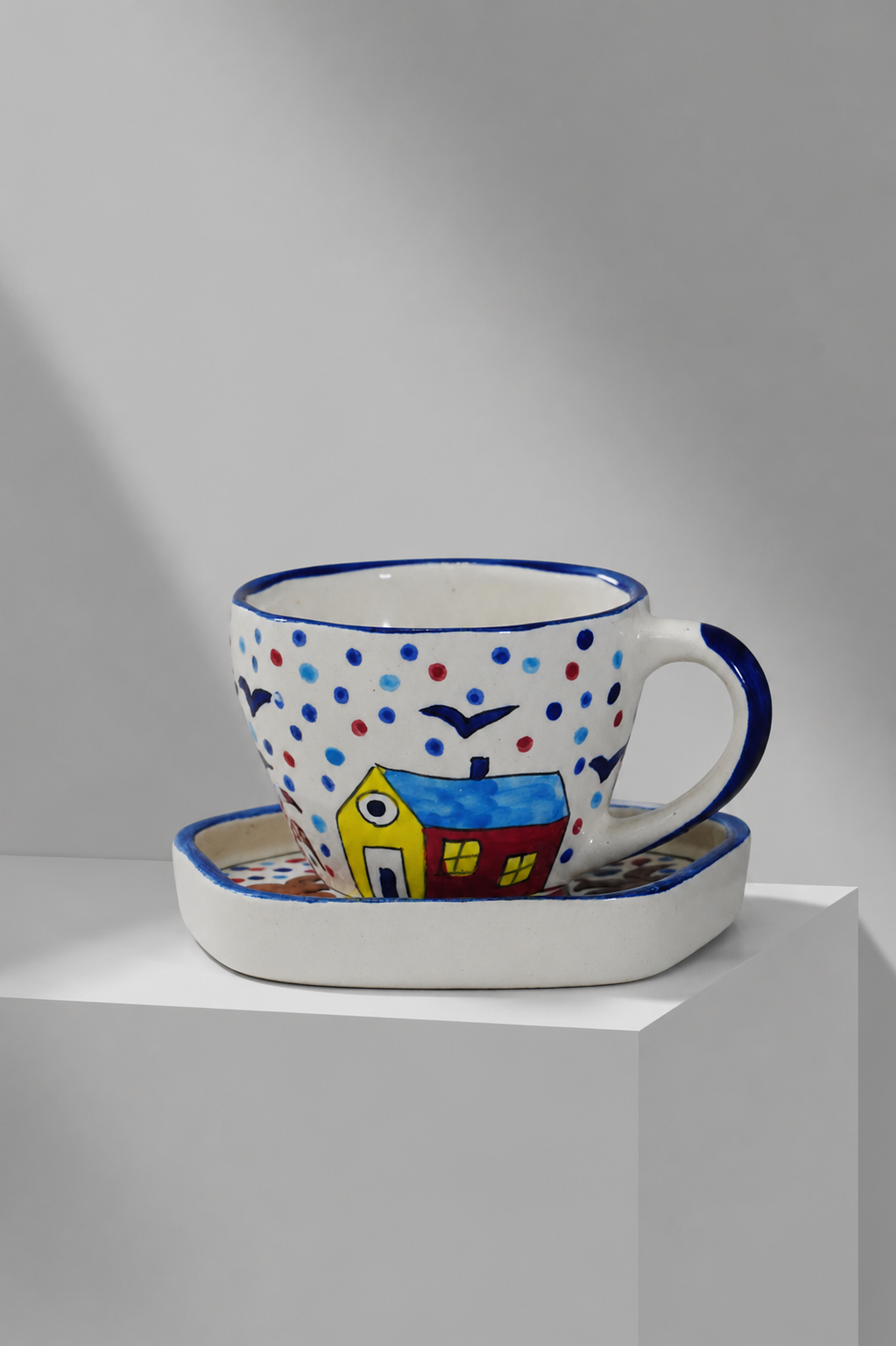 The Morning Hut Cup And Saucer