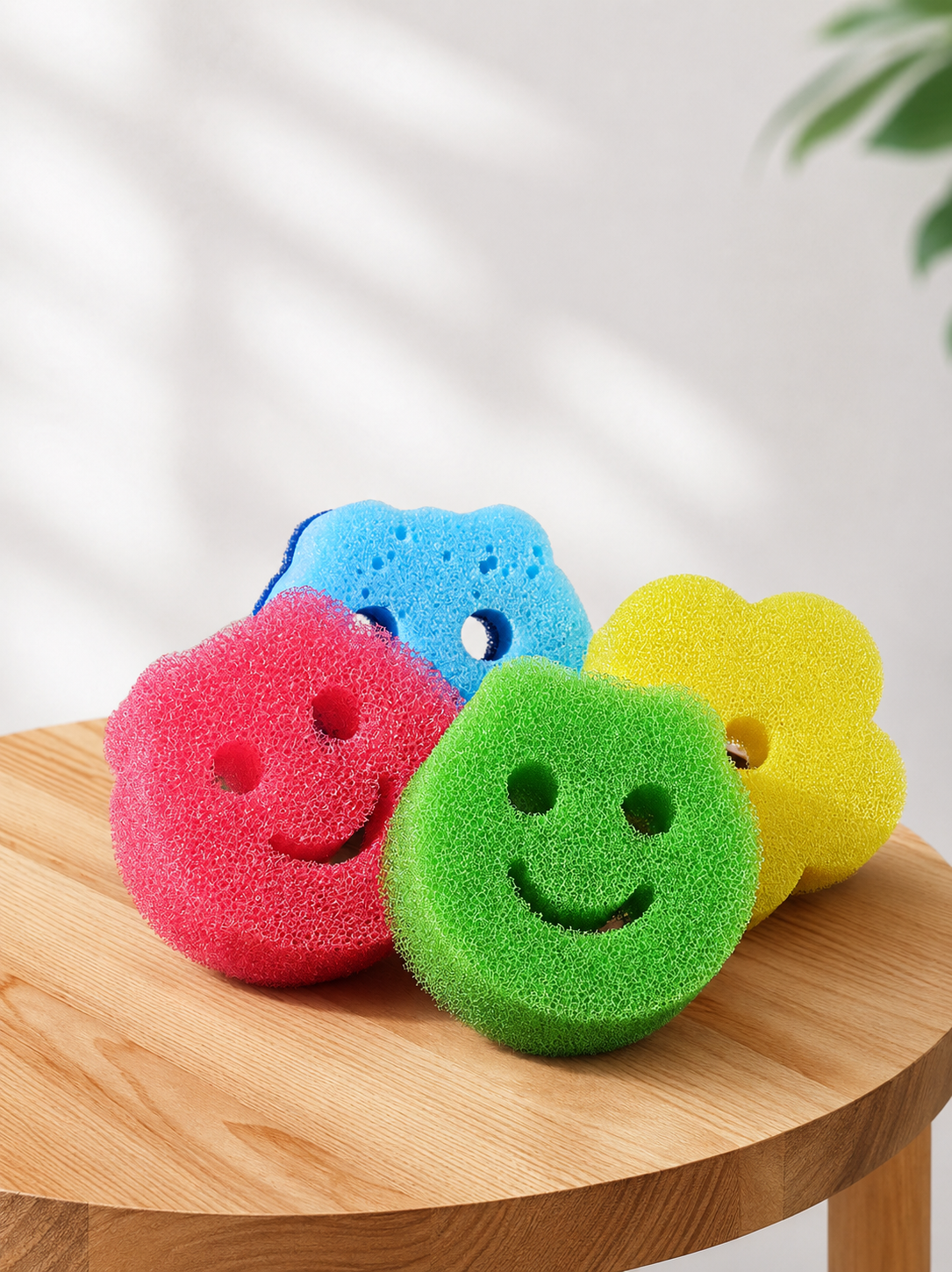The Helpful Smiley Cleaning Sponge