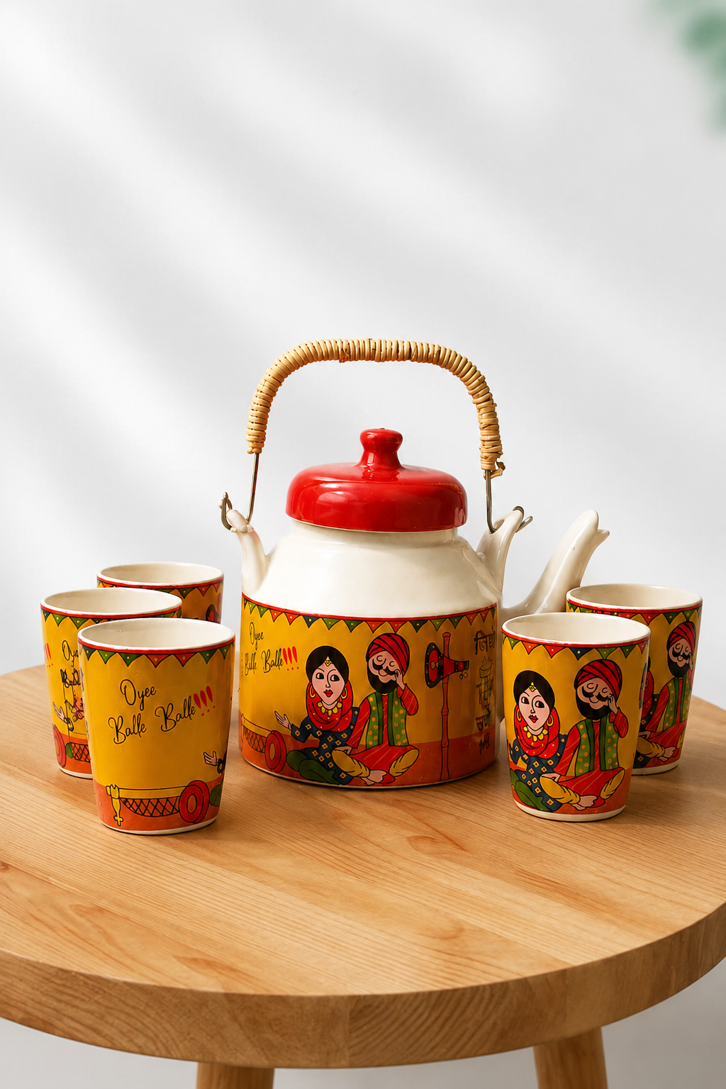 The Punjabi Kettle & Cup Set