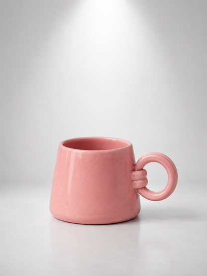 The Love Loop Ceramic Mug 200ml | Set of 2