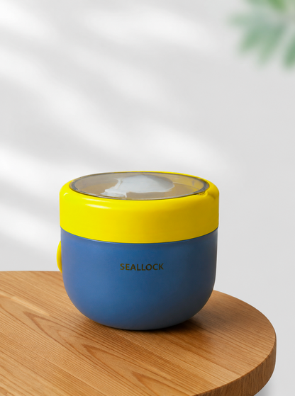 The Helpful 600ml Insulated Lunch Box – Removable Stainless Steel Bowl