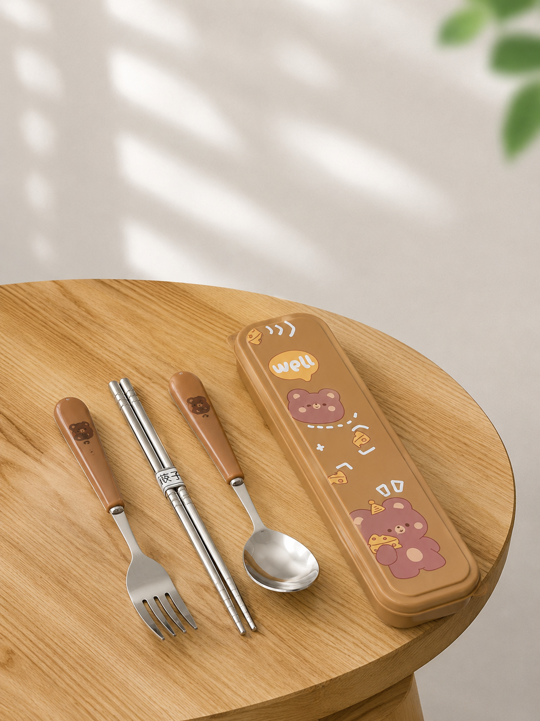 The Helpful Travel Buddy 3in1 Cutlery Set
