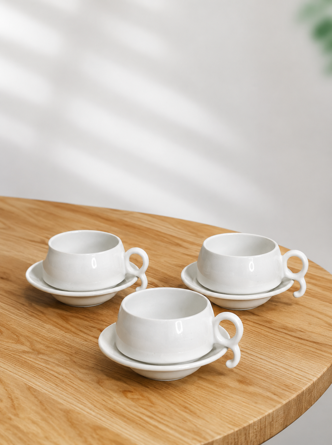 The Empress White Cup & Saucer Set