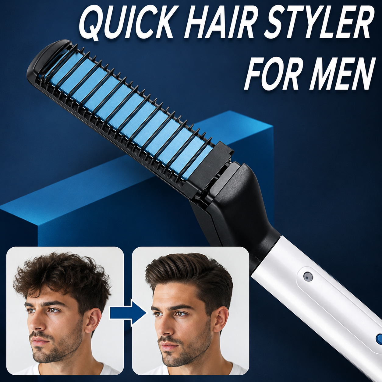 The Helpful Beard & Hair Straightening Comb