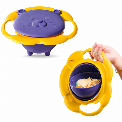 The Helpful Gyro Spill-Proof Baby Bowl