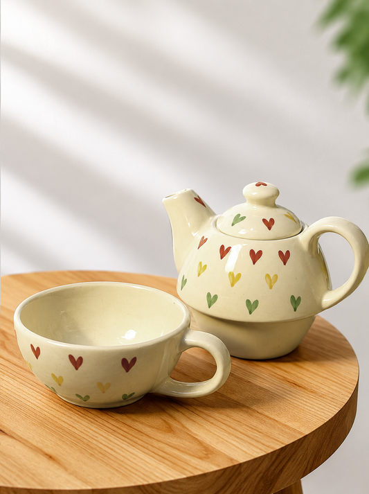 The Heart Magic Kettle & Mug