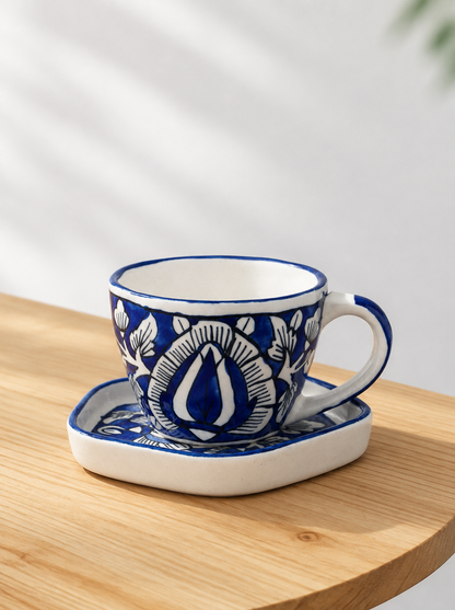 The Blue Mughal Cup & Saucer