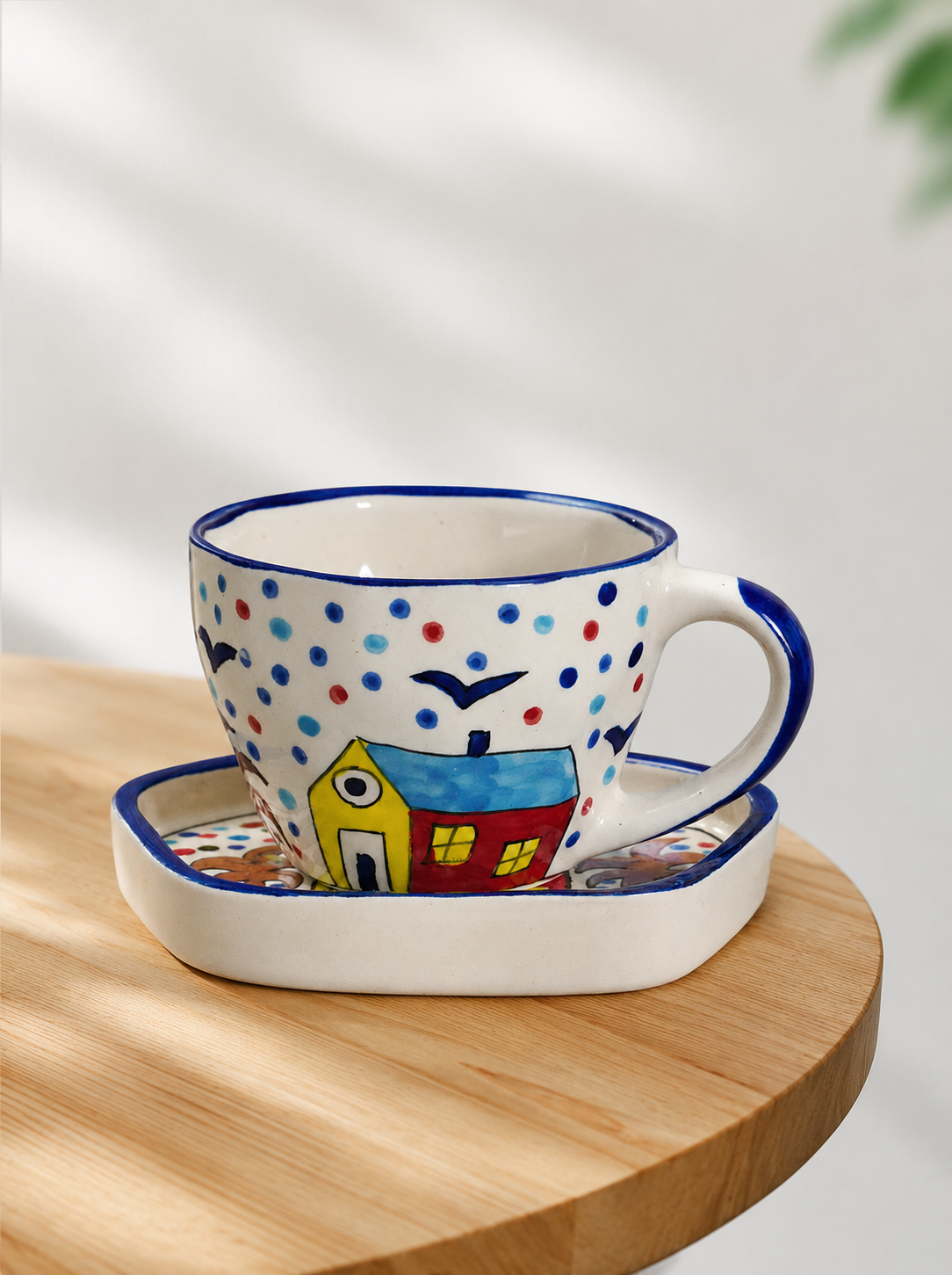 The Morning Hut Cup And Saucer