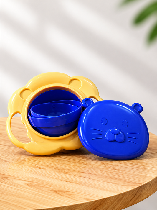 The Helpful Gyro Spill-Proof Baby Bowl