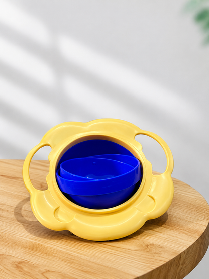 The Helpful Gyro Spill-Proof Baby Bowl