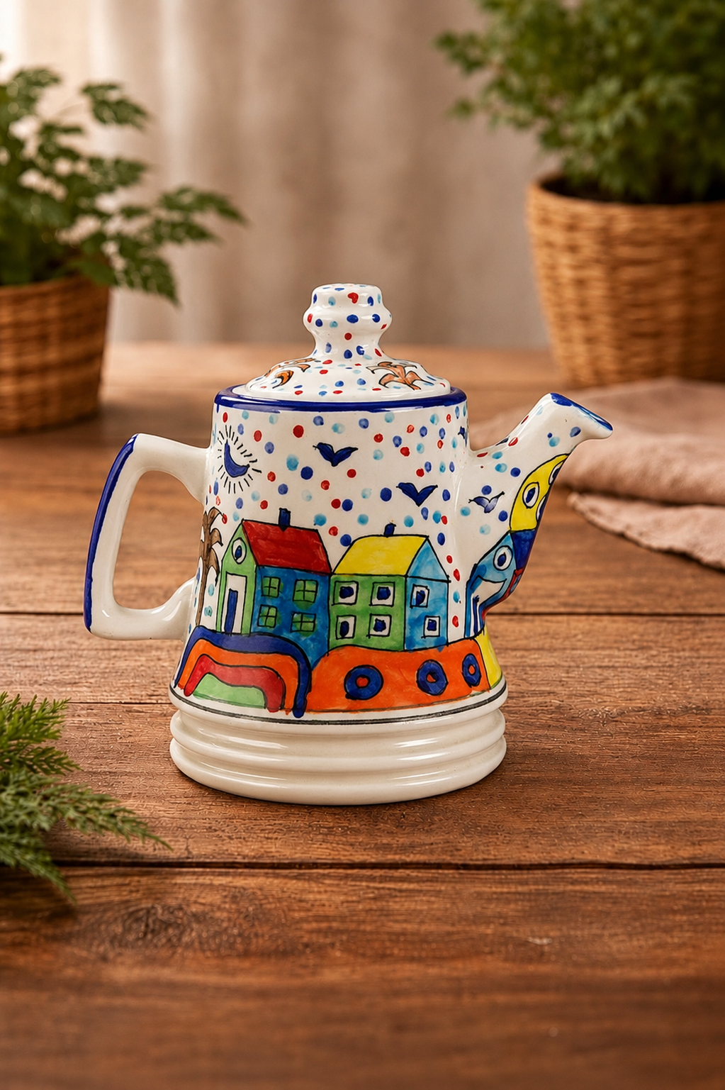 The Morning Hut Ceramic Teapot 600 ML