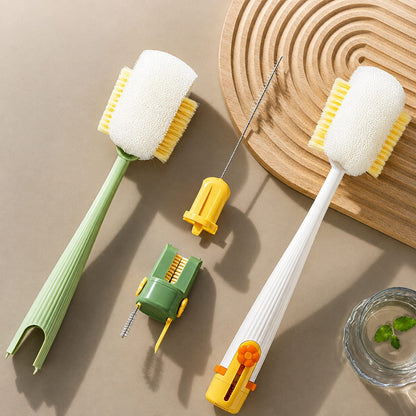 The Helpful 5-in-1 Bottle & Cup Cleaning Brush Set