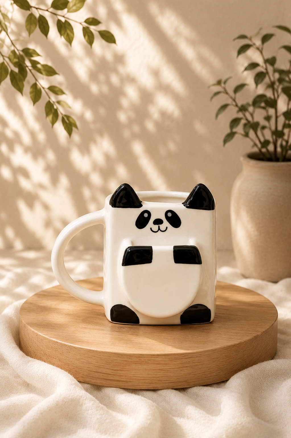 the helpful Panda Biscuit Pocket Mug