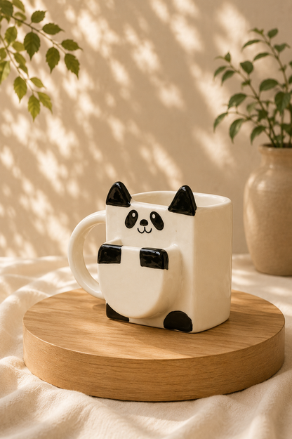 the helpful Panda Biscuit Pocket Mug