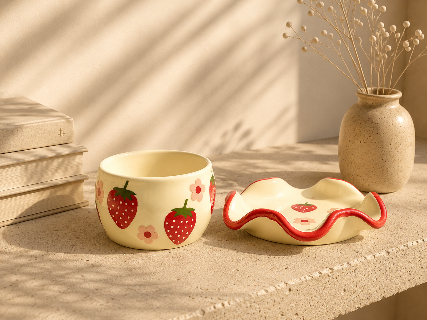 The Helpful Wave Saucer & Mug