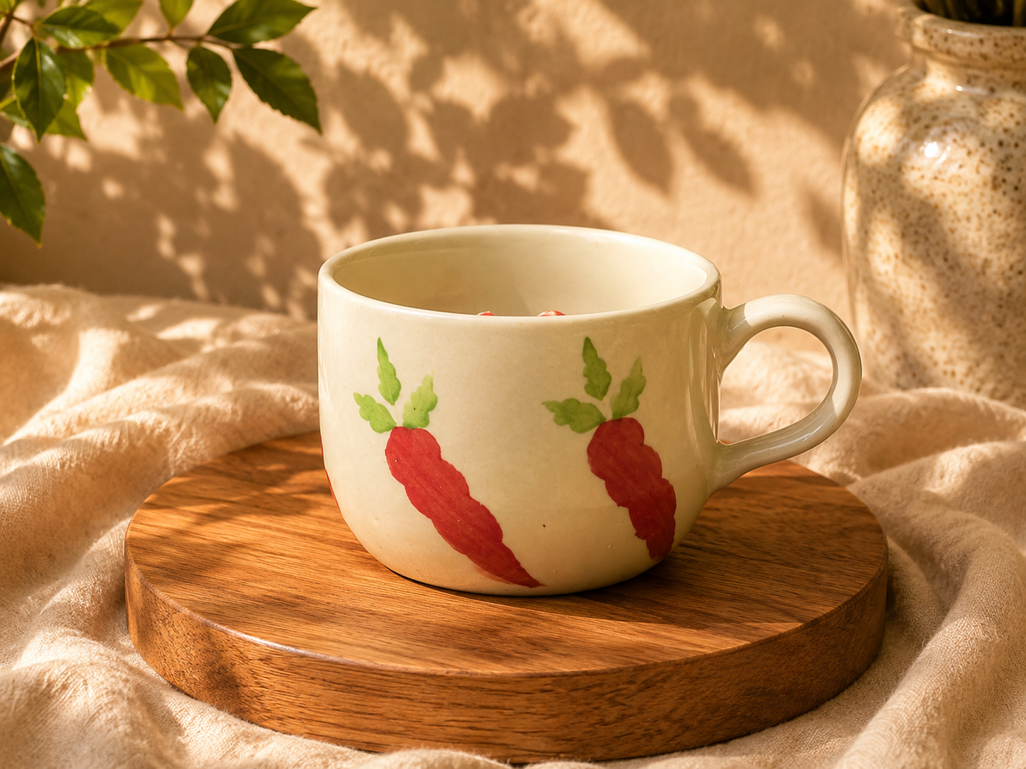 Hidden Bunny Carrot Mug –