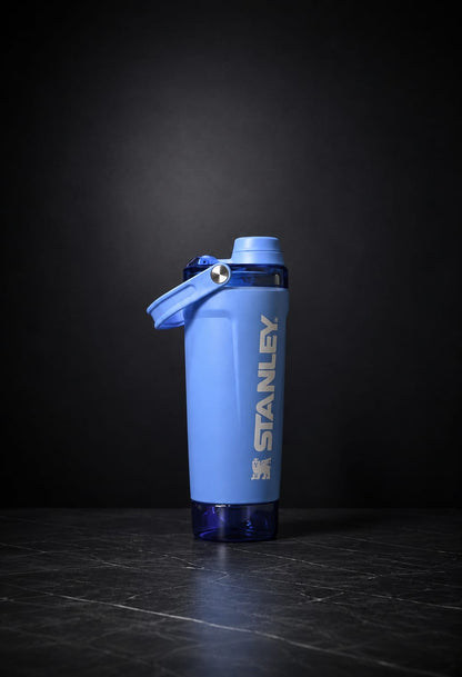 Stanley Protein Shaker Bottle – 590ML | Leak-Proof Gym Shaker with Built-in Powder Container