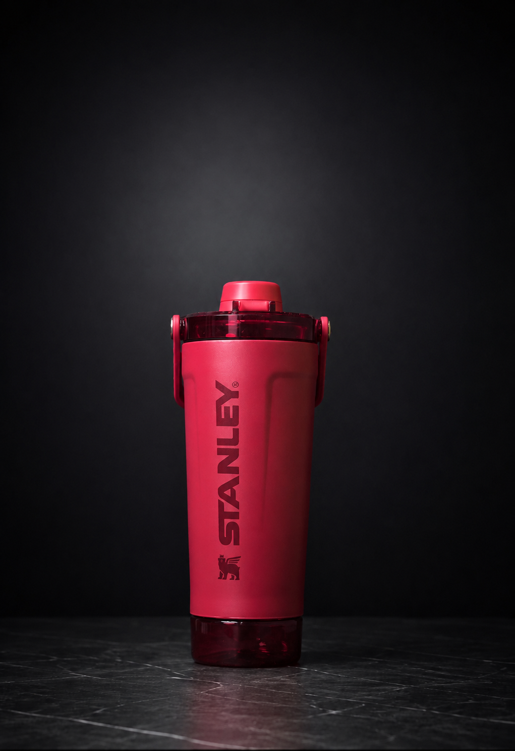 Stanley Protein Shaker Bottle – 590ML | Leak-Proof Gym Shaker with Built-in Powder Container