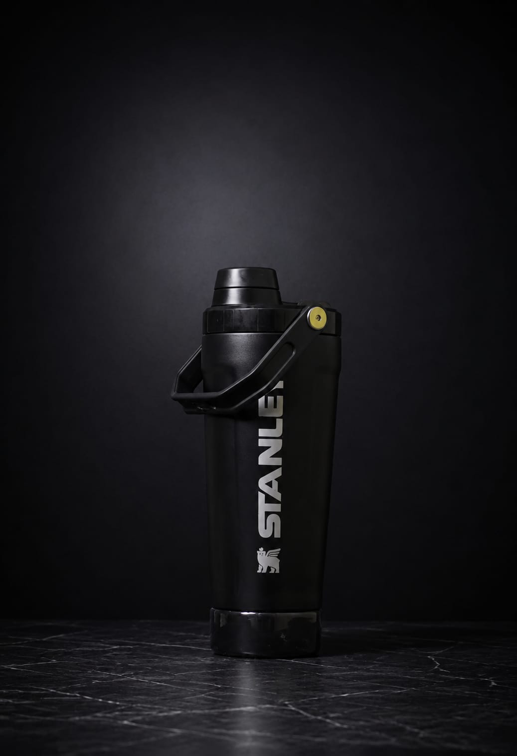 Stanley Protein Shaker Bottle – 590ML | Leak-Proof Gym Shaker with Built-in Powder Container