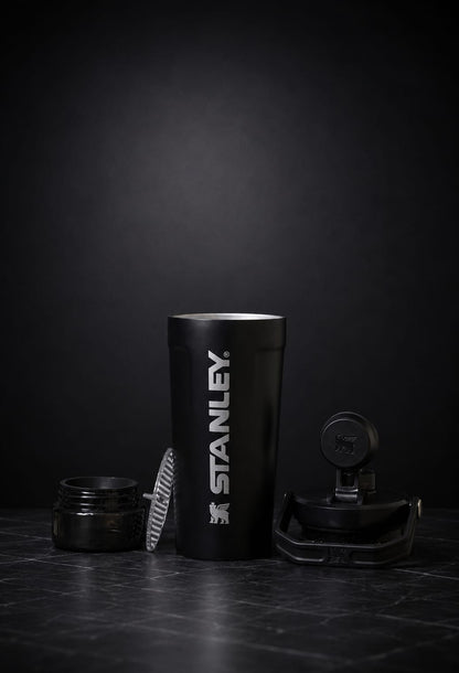 Stanley Protein Shaker Bottle – 590ML | Leak-Proof Gym Shaker with Built-in Powder Container