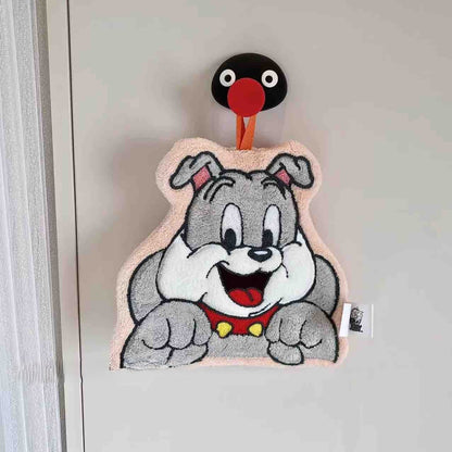 The Helpful Tom & Jerry Embroidered Hand Towel (Microfiber)