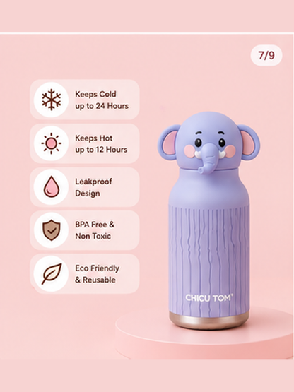 The Helpful Elephant Flask