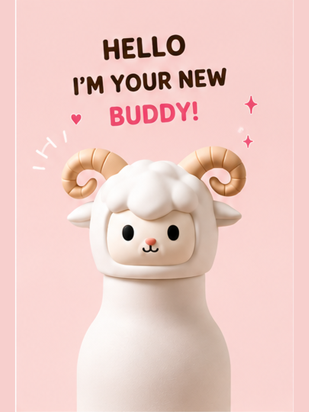 The Helpful Sheep Flask