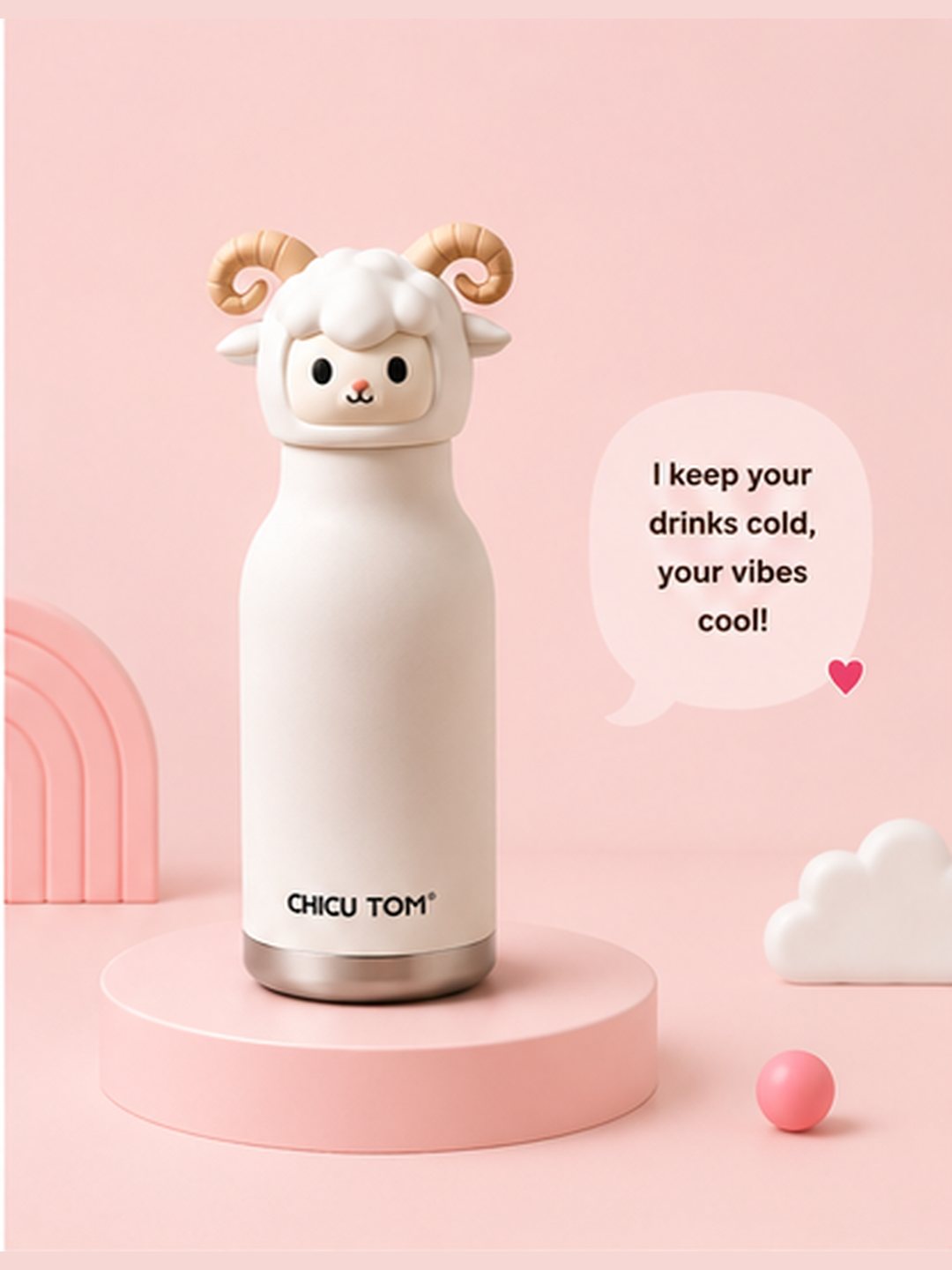 The Helpful Sheep Flask