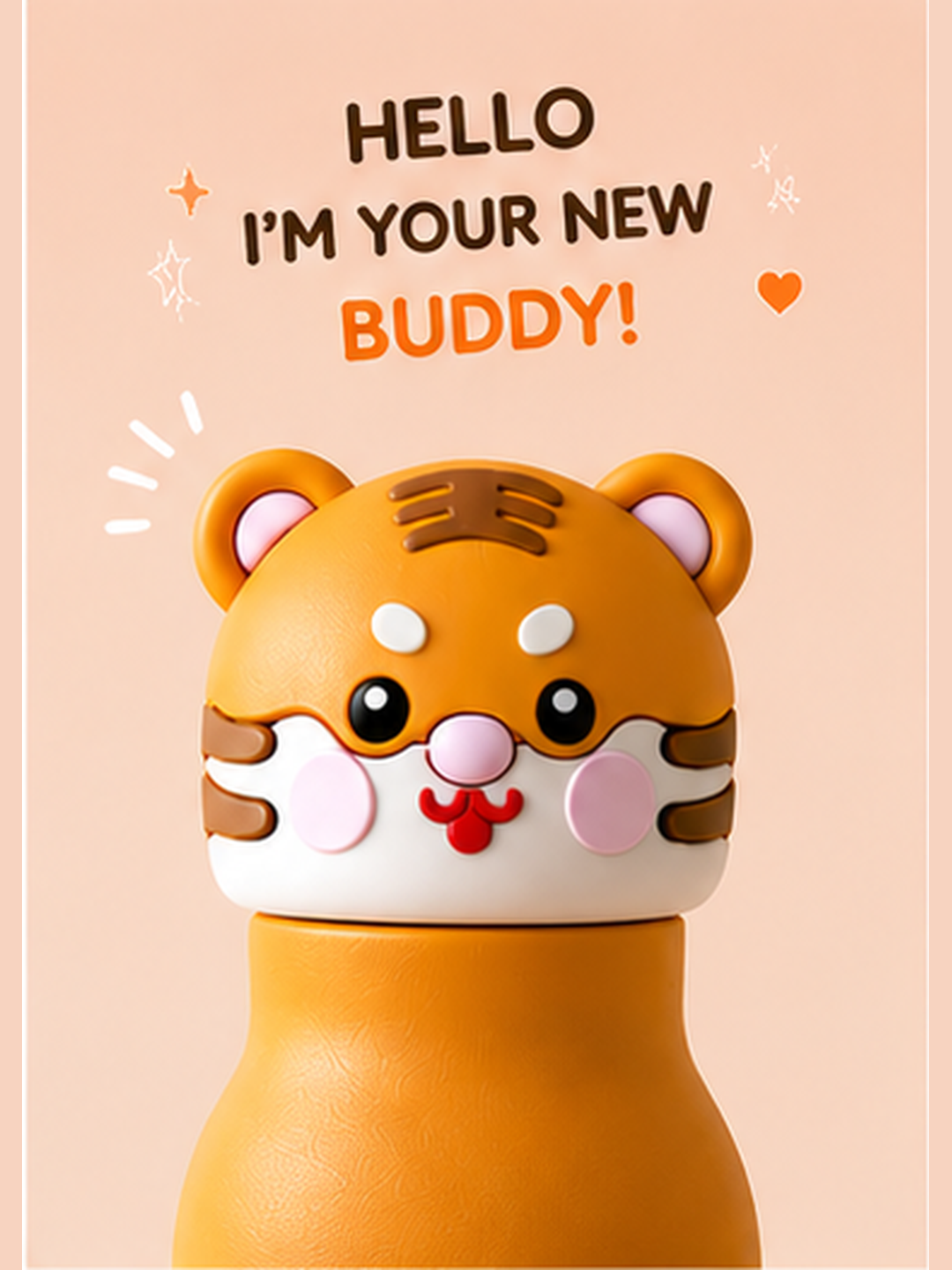 The Helpful Tiger Flask